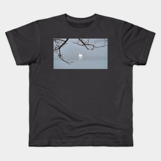 Mute Swan In The Distance Kids T-Shirt